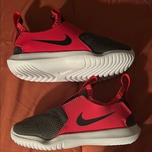 Nike Kids Red and Black Sneakers